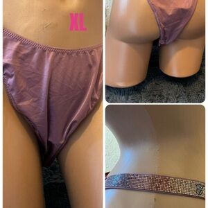 Victoria's Secret Shimmering Purple Panties